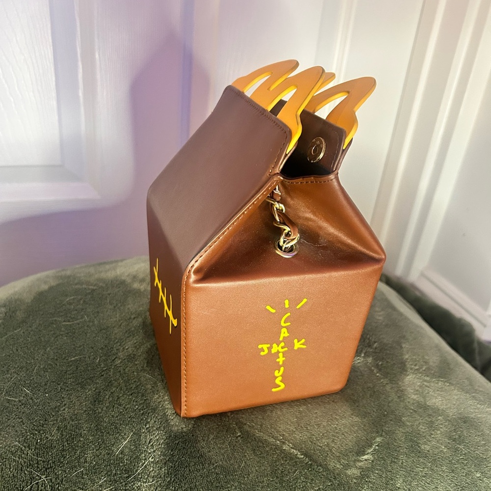 Cactus Jack Travis Scott x McDonald’s Clutch Brown Bag